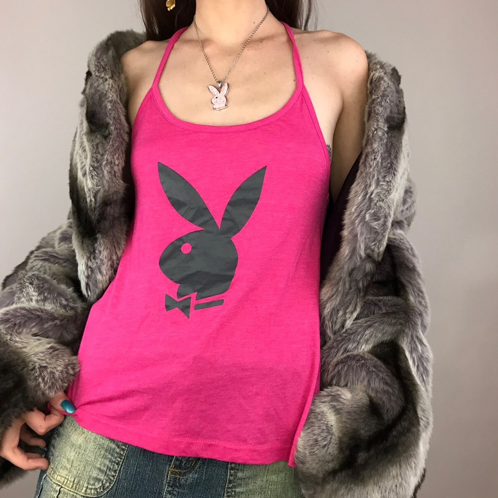 adorable playboy tank - Picture 2 of 4